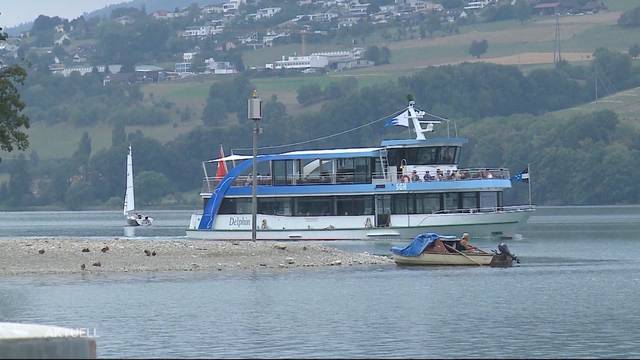 Schifffahrt auf Hallwilersee wird zur Herausforderung