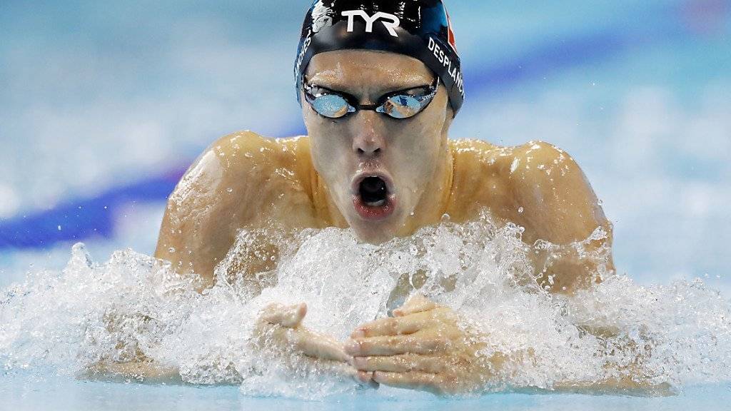 Jérèmy Desplanches schwimmt an der EM drei Sekunden über seinem Schweizer Rekord