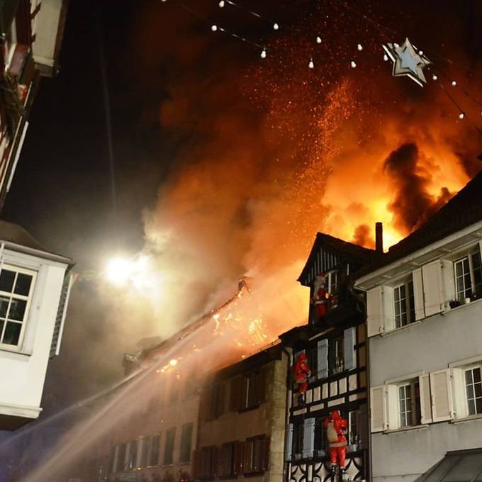 30 Bewohner verlieren bei Brand in Steckborn ihr Hab und Gut