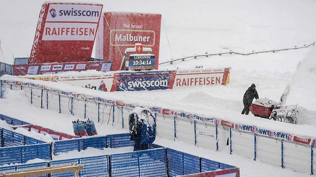 Nicht Neuschnee, sondern neue Bestimmungen des BAG gefährden die Austragung der Weltcup-Rennen in St. Moritz