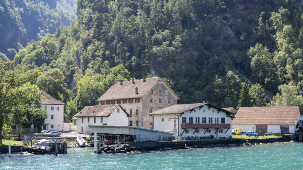 Auf der Halbinsel Isleten am Vierwaldstättersee befindet sich die frühere Sprengstofffabrik Cheddite. (Archivaufnahme)