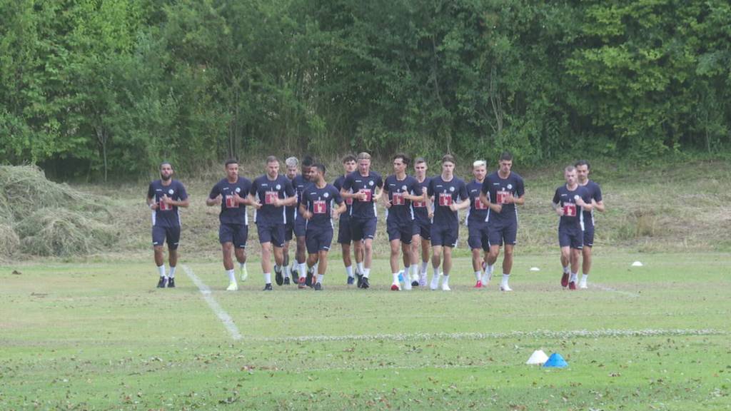 Trainingsstart beim FCL