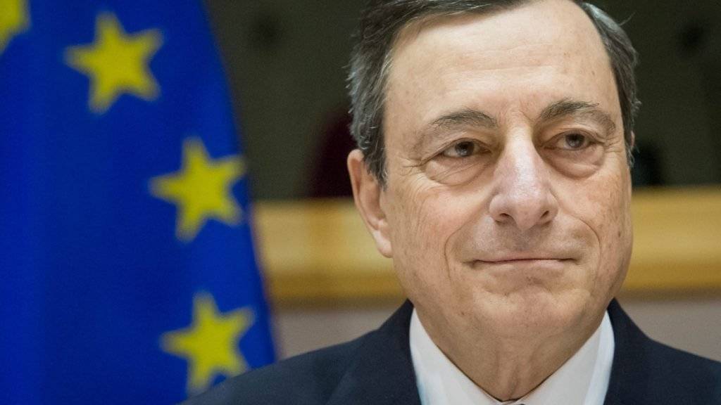 EZB-Präsident Mario Draghi: Die Europäische Zentralbank wirft noch mehr Geld auf den Markt, um die Konjunktur anzukurbeln.