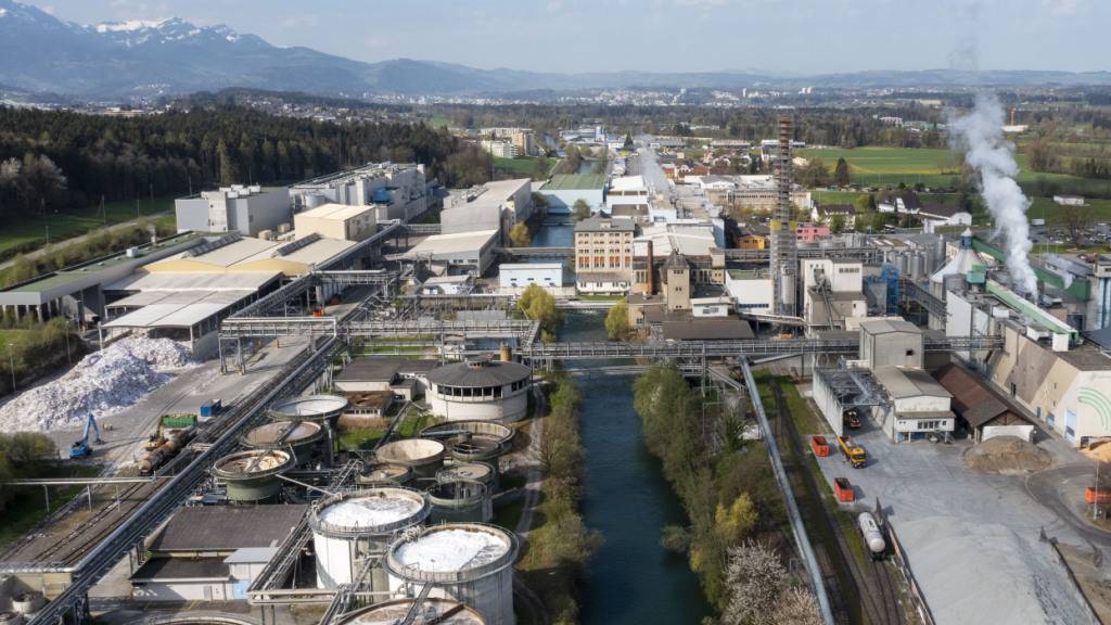 Auf dem Industriegelände in Perlen LU soll Strom gespeichert werden
