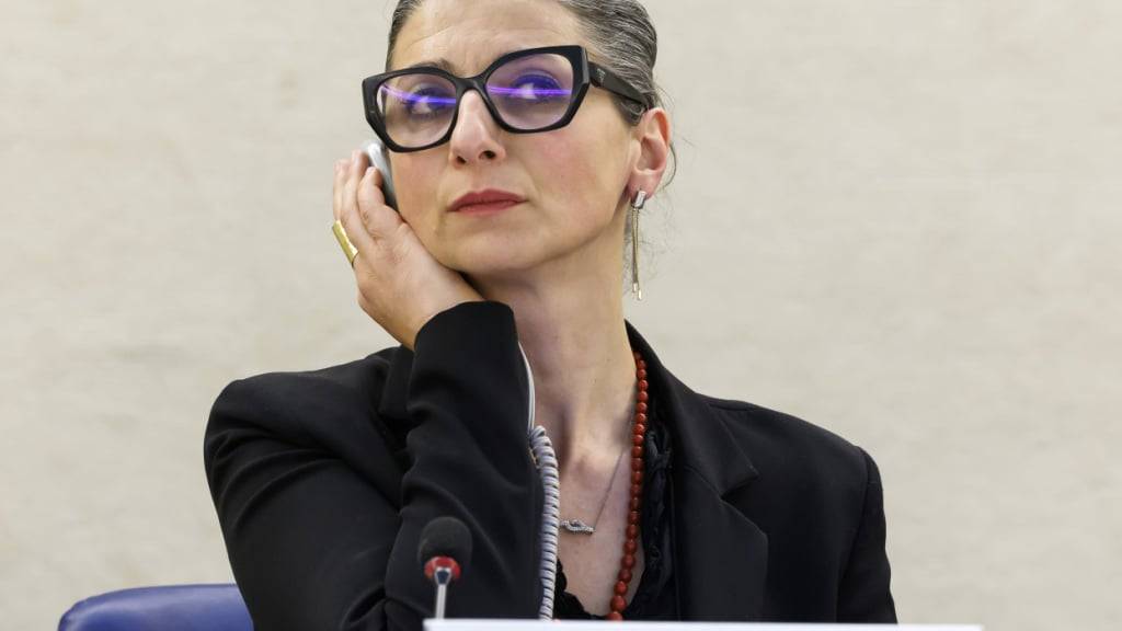 Francesca Albanese, Uno-Sonderbauftragte für die besetzten palästinensischen Gebiete, soll am Freitag in Zürich auftreten. Dagegen regt sich nun Widerstand. (Archivbild)