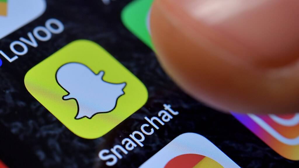 Unterm Strich verzeichnete der Online-Dienst Snapchat im letzten Quartal erneut rote Zahlen. (Archivbild)