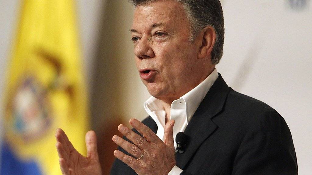 Kolumbiens Präsident Juan Manuel Santos hat in Medellín die Plenarsitzung des Weltbiodiversitätsrates eröffnet.