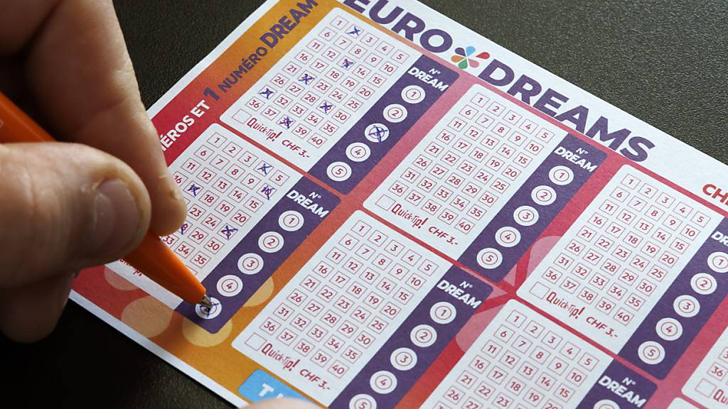 Der Eurodreams-Hauptgewinn besteht in einer monatlichen Zahlung von 22'222 Franken während 30 Jahren. Um diesen zu gewinnen, müssen die sechs richtigen Zahlen sowie die Traumzahl richtig sein. (Archivbild)