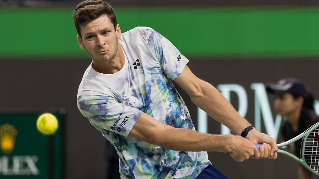 Hubert Hurkacz ringt in einem hochstehenden Final in Schanghai Andrej Rublew in drei Sätzen nieder