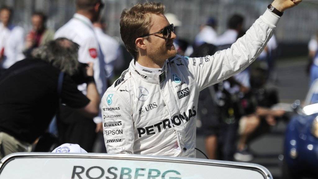 Nico Rosberg siegte zum vierten Mal in Folge