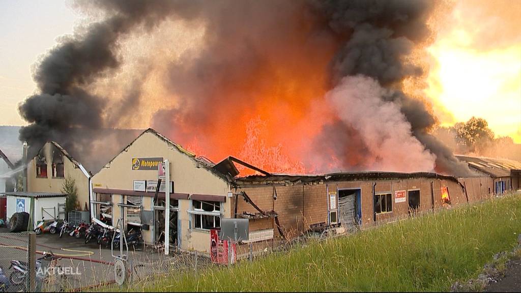 Nach Grossbrand in Laufen stehen Gewerbler vor dem Nichts