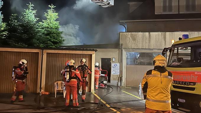 Brand verursacht mehrere zehntausend Franken Sachschaden