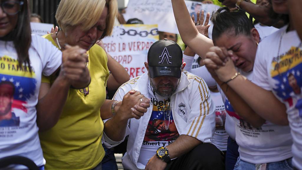 Dutzende Häftlinge nach Protesten gegen Wahl in Venezuela freigelassen