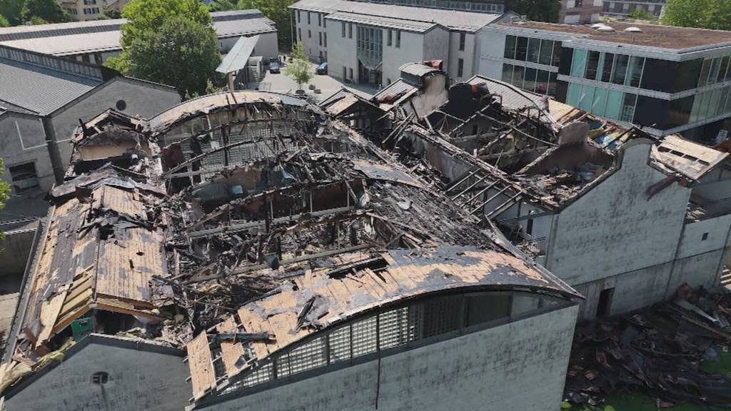 Grosse Einschränkung: Brand in Dättwil betrifft das ganze Dorf
