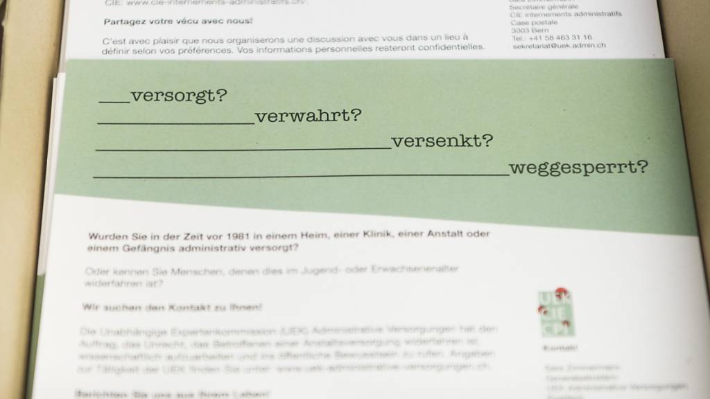 Die Sozialkommission des Luzerner Kantonsrats will auf eine schweizweit einheitliche Abfindung für Betroffene von fürsorgerischen Zwangsmassnahmen und Fremdplatzierungen hinwirken. (Symbolbild)