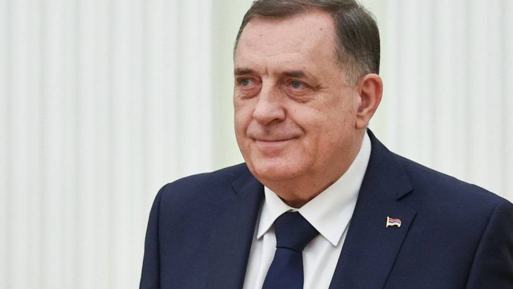 Der bosnische Staatsgerichtshof hatte den internationalen Haftbefehl gegen den bosnisch-serbischen Separatistenführer Milorad Dodik Mitte März erlassen. (Archivbild)