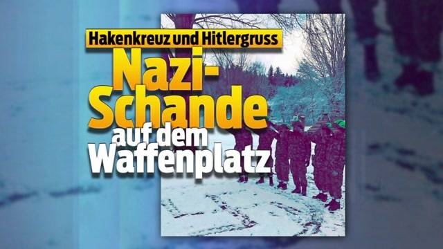 Nazi-Schande auf Waffenplatz