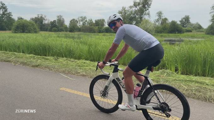Mit dem Velo durch die Schweiz für seinen Bruder