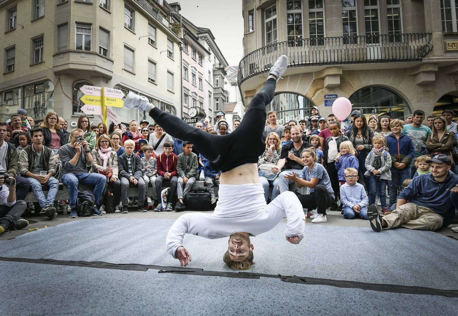 Breakdance am vergangenen Jungkult Festival. Bild: Tagblatt/Ralph Ribi