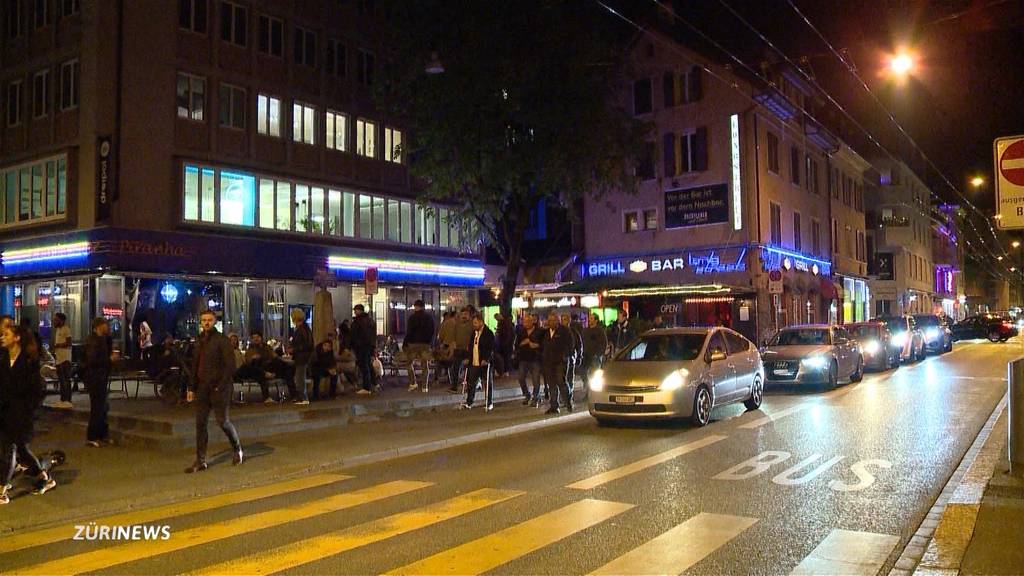 Unterwegs an der Langstrasse nach den Lockdown-Lockerungen