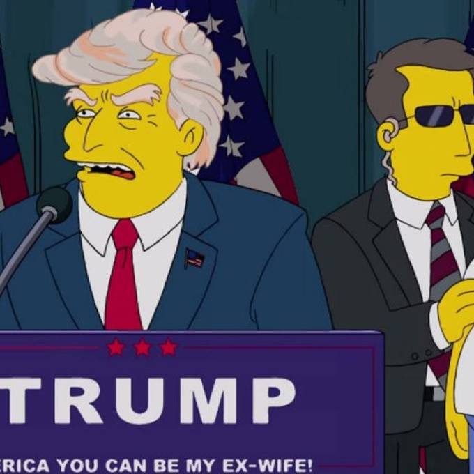 «Die Simpsons» warnten vor 16 Jahren vor Trump als Präsident