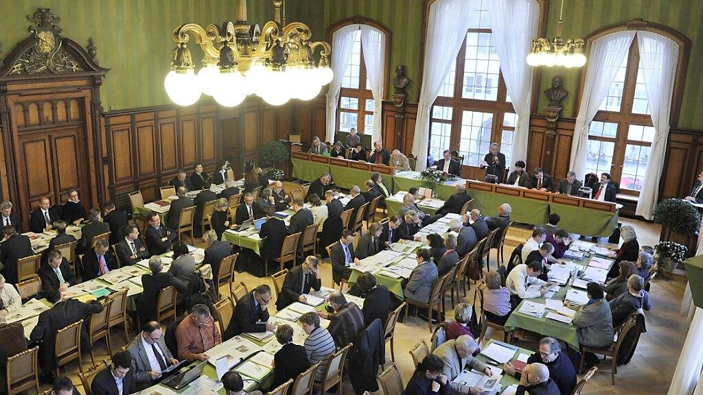 Der Grosse Rat des Kantons Thurgau tagte am Mittwoch im Rathaus Weinfelden. (Archivbild)