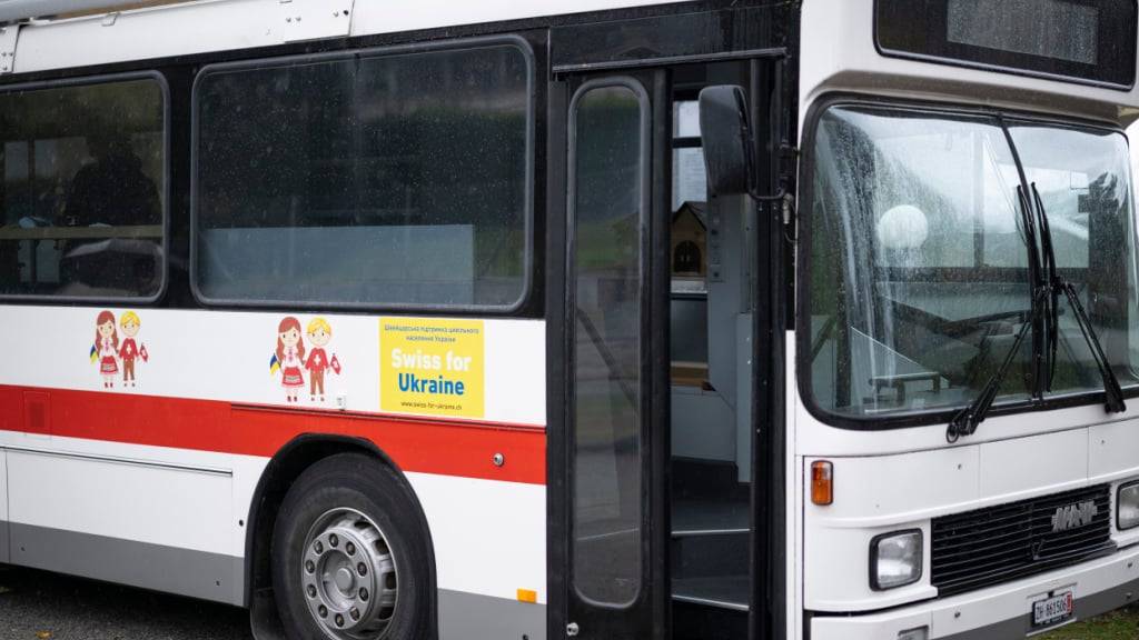 Am Dienstag startet der St. Galler Linienbus in Richtung Ukraine. Dort wird er als mobiler Kindergarten eingesetzt.