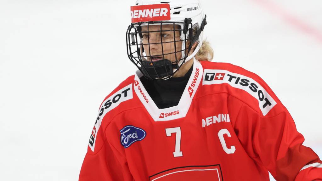 Lara Stalder traf auch am Freitag gegen Schweden, konnte die Schweizer Niederlage aber nicht verhindern