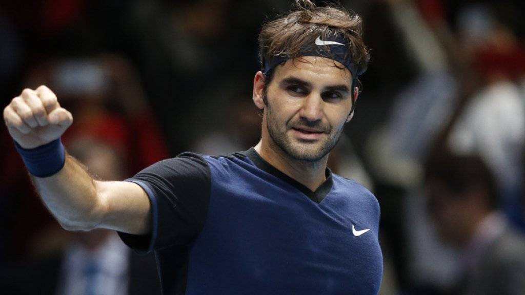 Roger Federer - hier gestern in London - spielt nächstes Jahr in Stuttgart, angeblich wegen einem Auto.