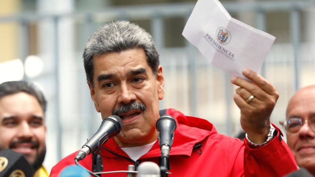ARCHIV - Venezuelas Präsident Nicola Maduro. Foto: Cristian Hernandez/AP/dpa