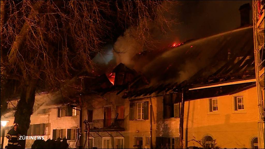 Grossbrand in der Altstadt von Solothurn