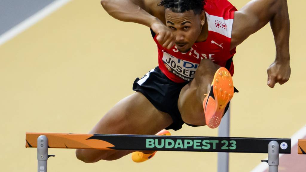 Der Schweizer Hürdensprinter Jason Joseph trifft an der Hallen-WM in Glasgow auf starke Konkurrenz