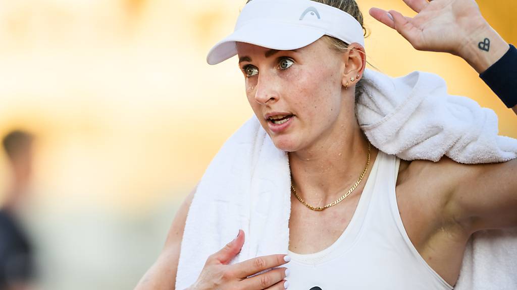 Jil Teichmann steht zum ersten Mal seit 15 Monaten in den Viertelfinals eines WTA-Turniers