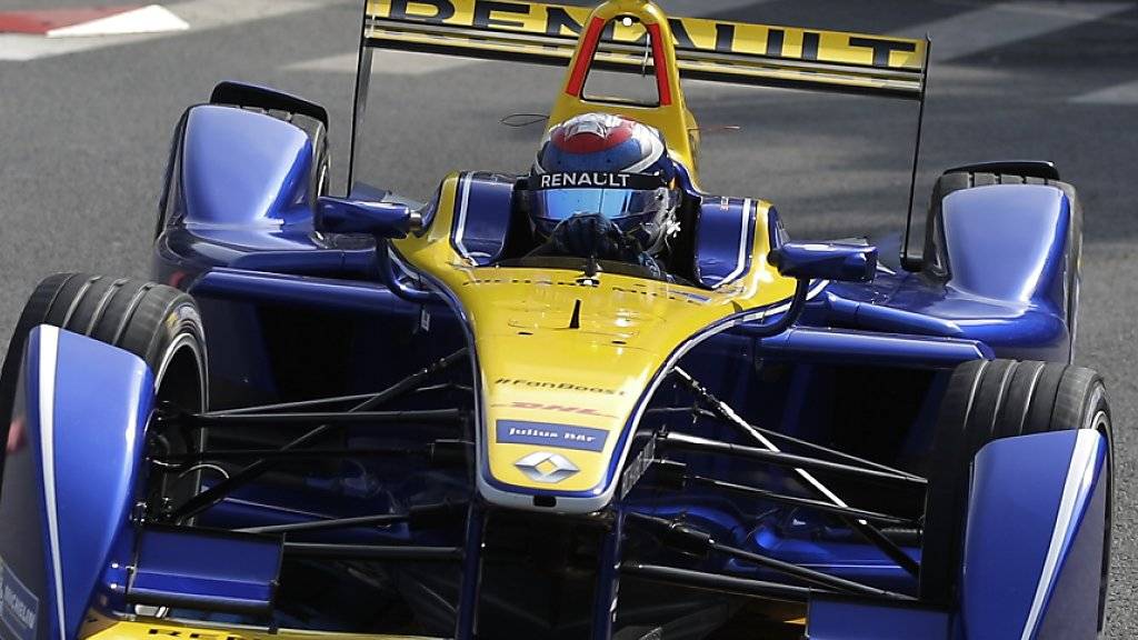 Sébastien Buemi erreichte in Paris Platz 3 im Rahmen der Formel-E-Meisterschaft