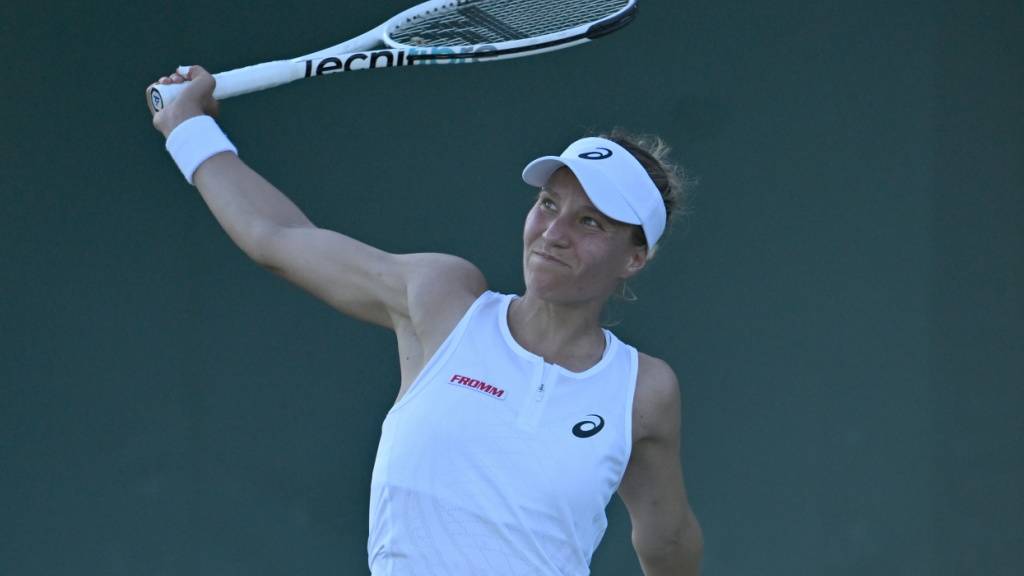 Viktorija Golubic startet mit einem Sieg ins Turnier in Jiujiang