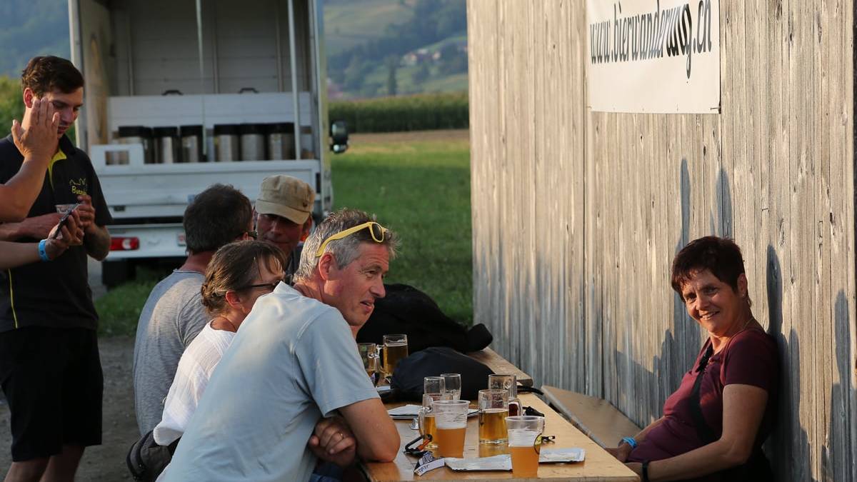 Bierwanderung im Gürbetal 2023.