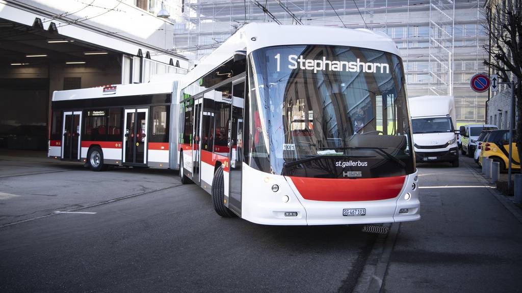 Geht es nach dem Willen des Kantons, werden in der Stadt St.Gallen abends weniger Busse verkehren.