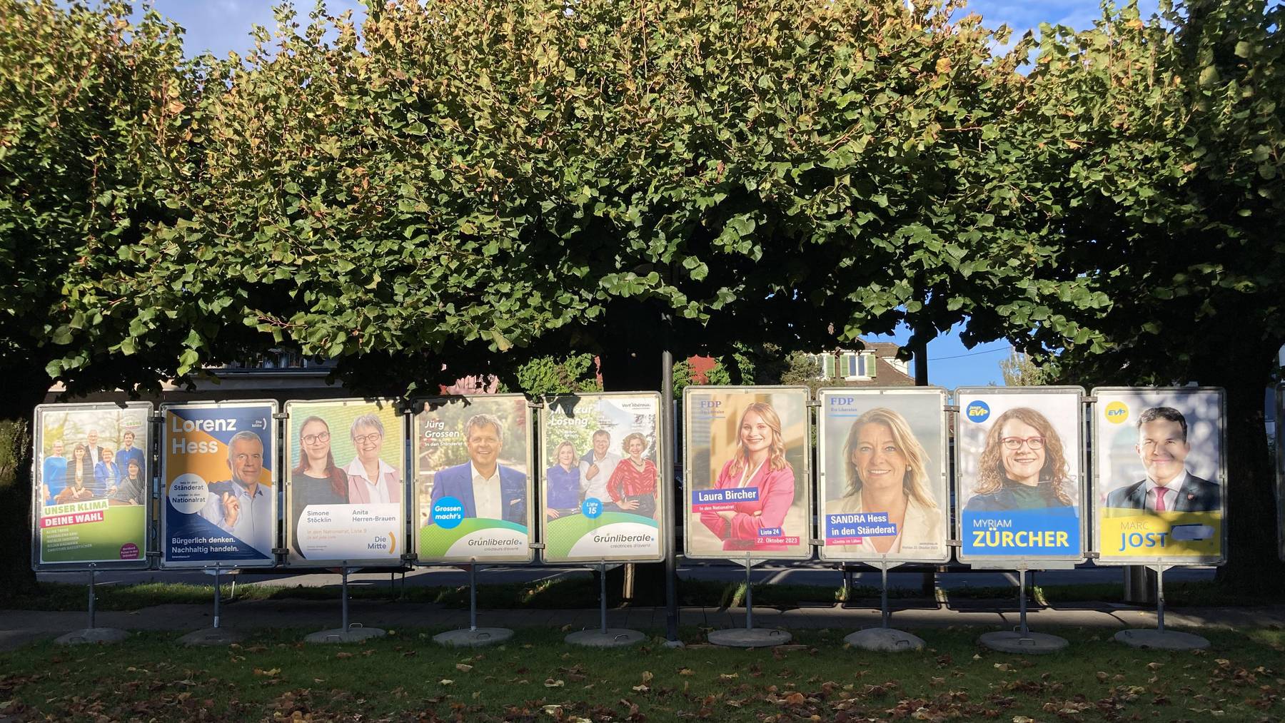 Wahlplakate Bern 2023