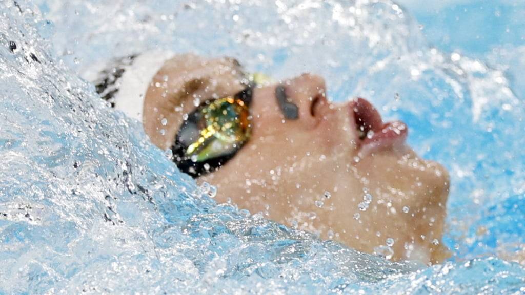 Hat über 200 m Rücken auch in den Halbfinals alles unter Kontrolle: Roman Mityukov zieht mit der zweitbesten Zeit in den Final der schnellsten acht Schwimmer vom Donnerstag ein