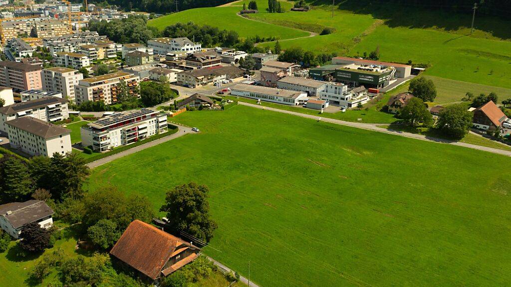 Der Stadt Luzern gehören über 10'000 Hektaren des Areals Littau West.