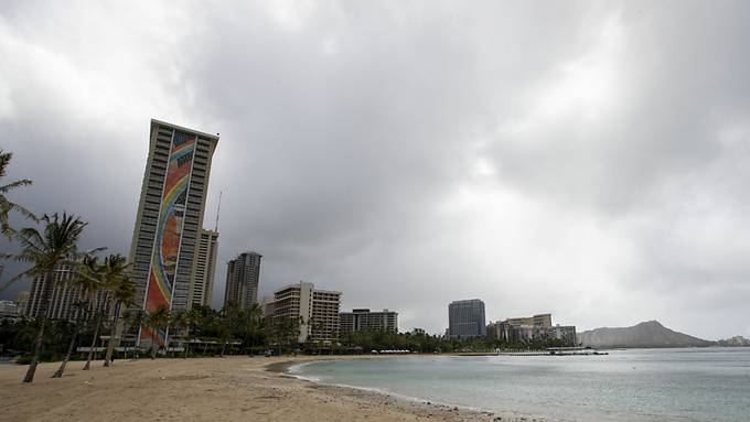 Hurrikan «Douglas» rast auf Hawaii zu