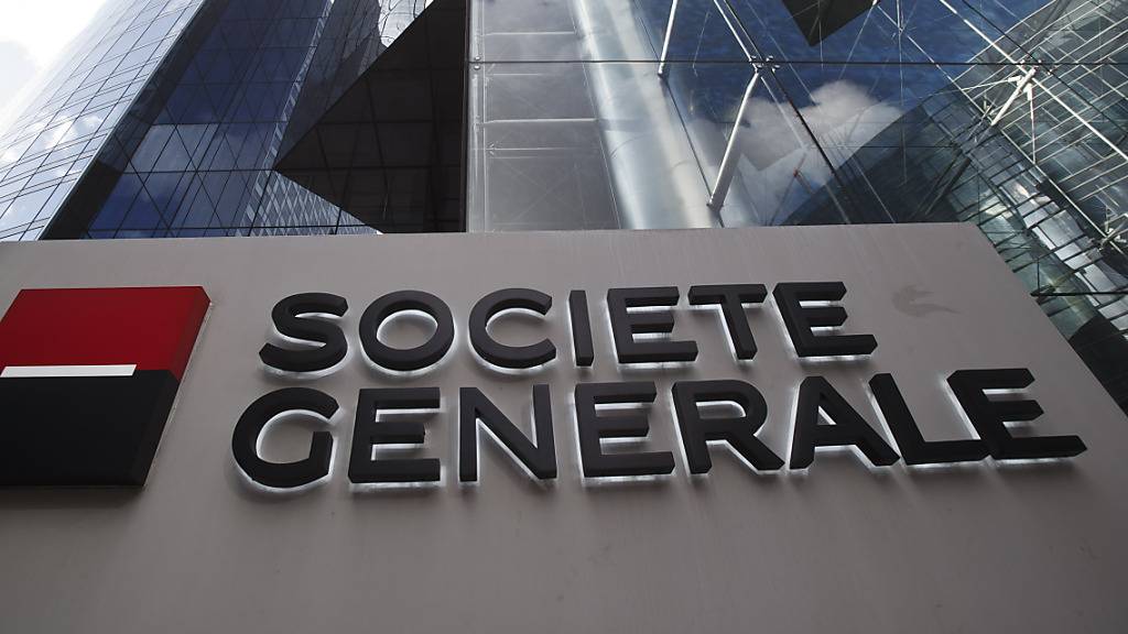 Hohe Rückstellungen für gefährdete Kredite belasten das Jahresergebnis der französischen Société Générale. (Archivbild)