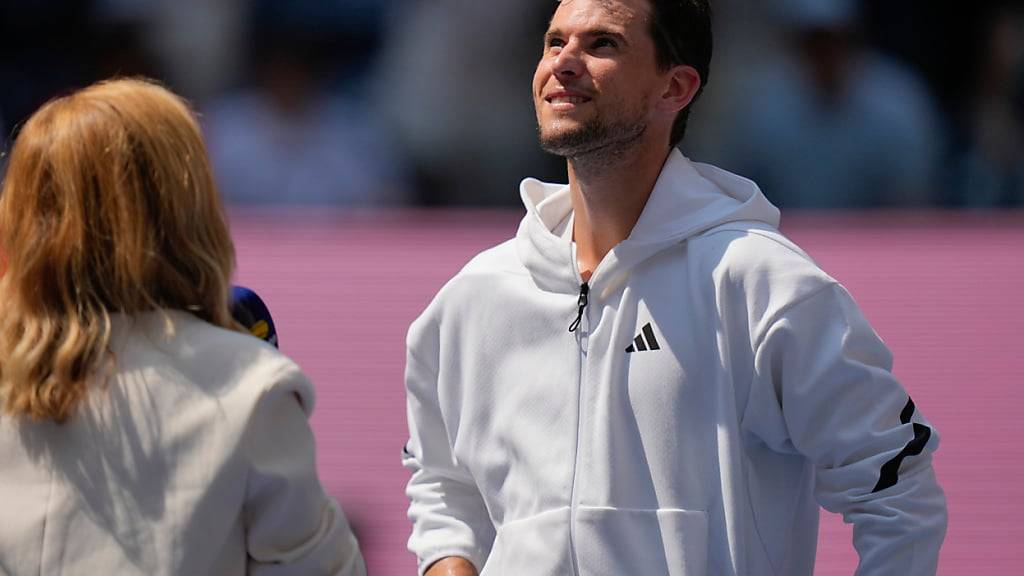 Dominic Thiem nimmt Abschied von der Tennis-Bühne