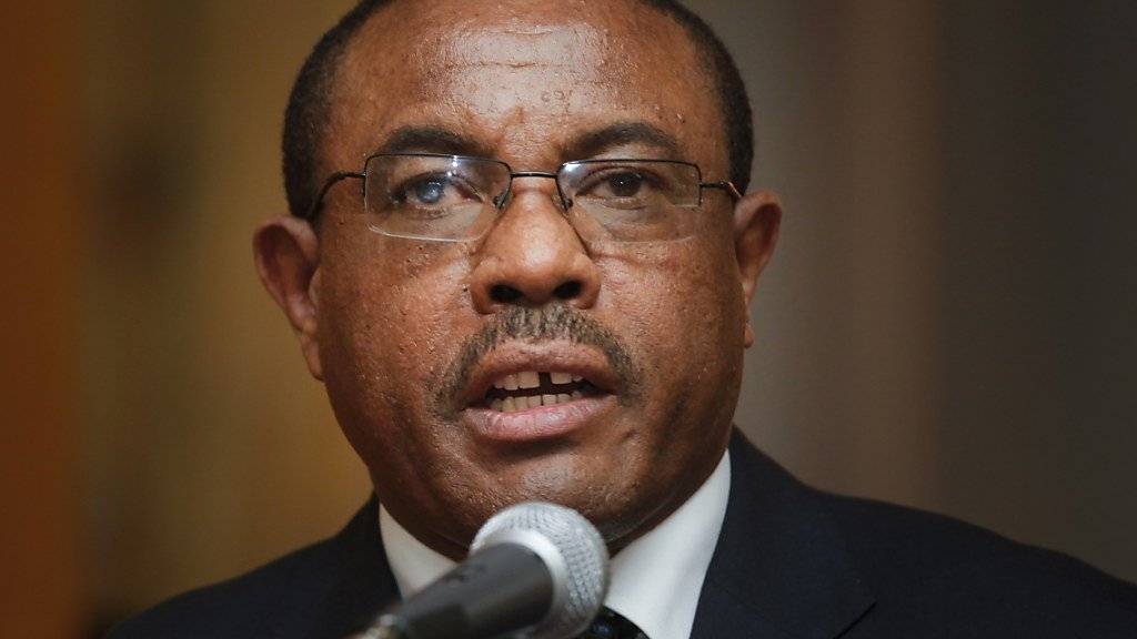 Desalegn ist seit 2012 Premierminister Äthiopiens, nun hat er seinen Rücktritt bekanntgegeben. Er wolle damit zu einer Lösung der innenpolitischen Krise beitragen, so die Begründung. (Archivbild)