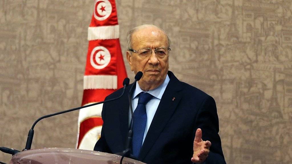 Intensivierte Beziehungen: Tunesiens Präsident Caïd Essebsi besucht am Mittwoch die Schweiz (Archiv).