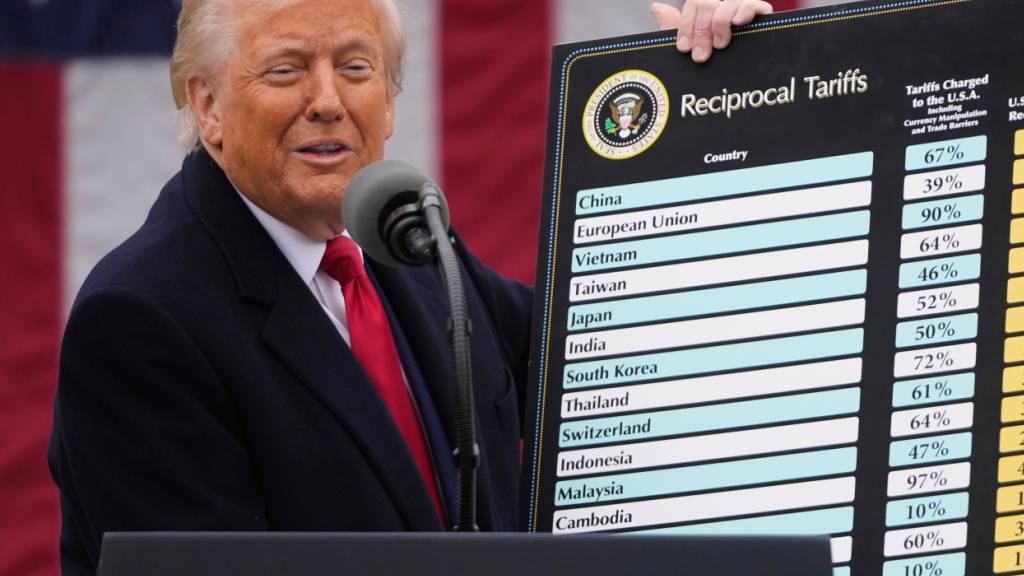 Nachdem der oberste US-Gerichtshof die von Präsident Donald Trump verhängten Zölle gekippt hat, können Schweizer Firmen die zu viel gezahlten Zölle zurückfordern. Die grössten Rückerstattungen schlummern in den Branchen Präzisionsinstrumente und Uhren. (Archivbild)