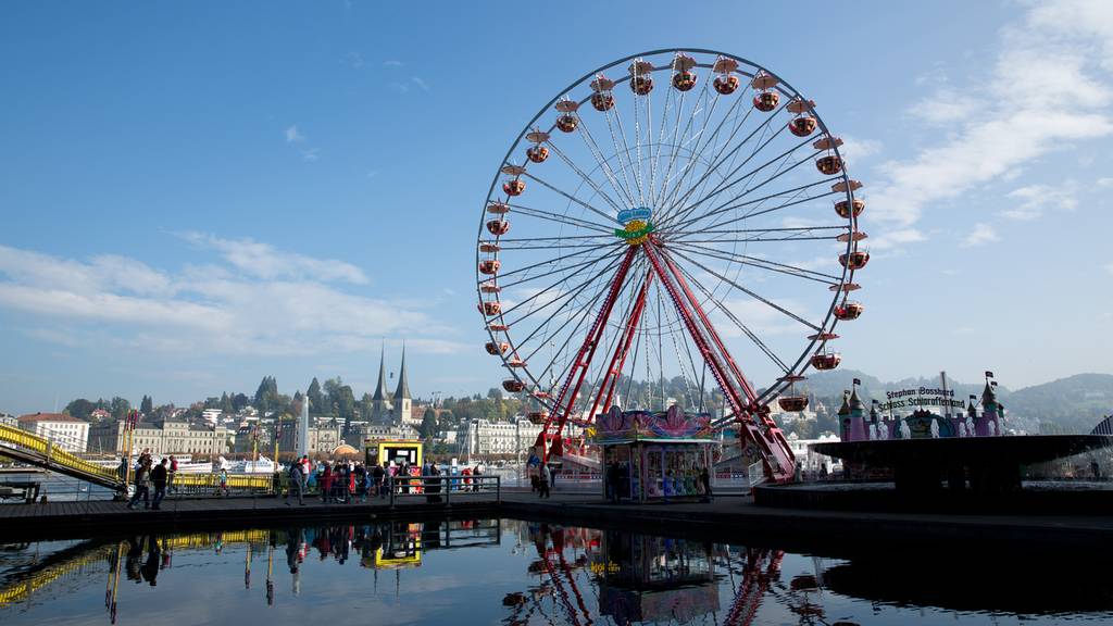 Hier finden in der Zentralschweiz die Herbstmessen und Chilbis statt