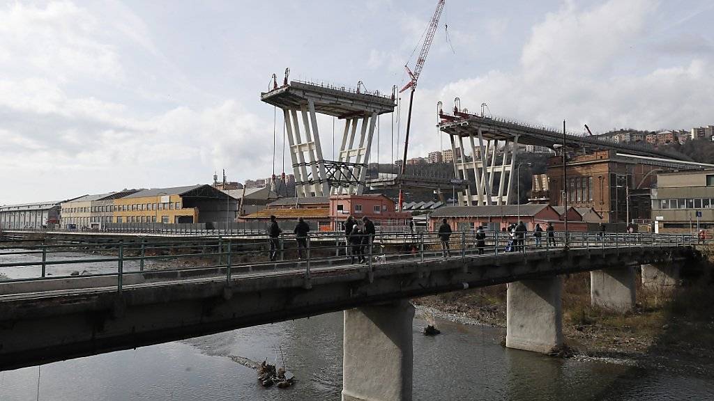 Vor sechs Monaten stürzte die Morandi-Brücke in Genua ein. 43 Menschen wurden getötet.
