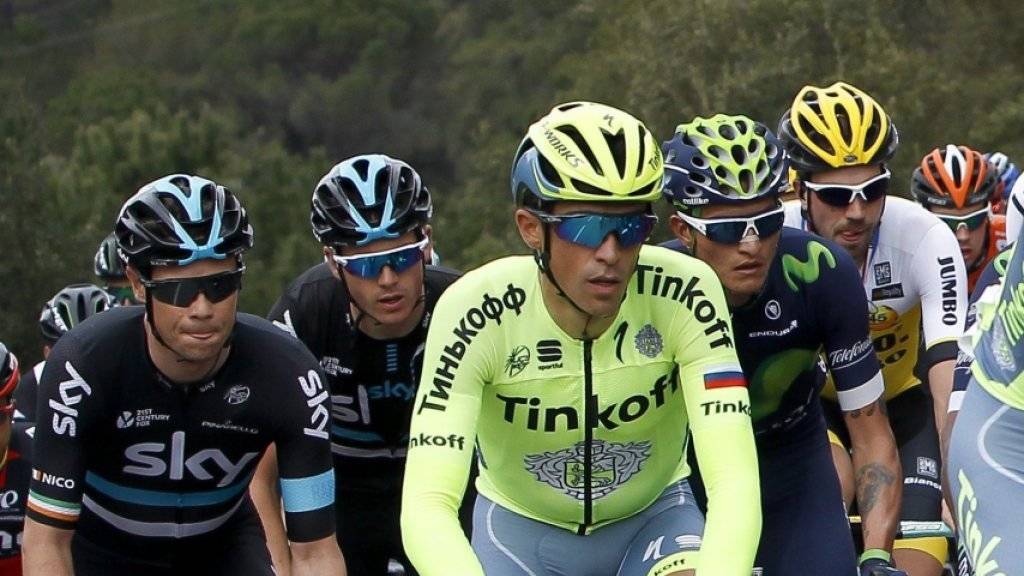 Alberto Contador (Tinkoff) zeigte eine starke Leistung