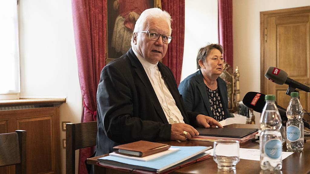 Bischof Markus Buechel äusserte sich am 13. September vor den Medien zur Studie über sexuellen Missbrauch in der katholischen Kirche. (Archivbild)